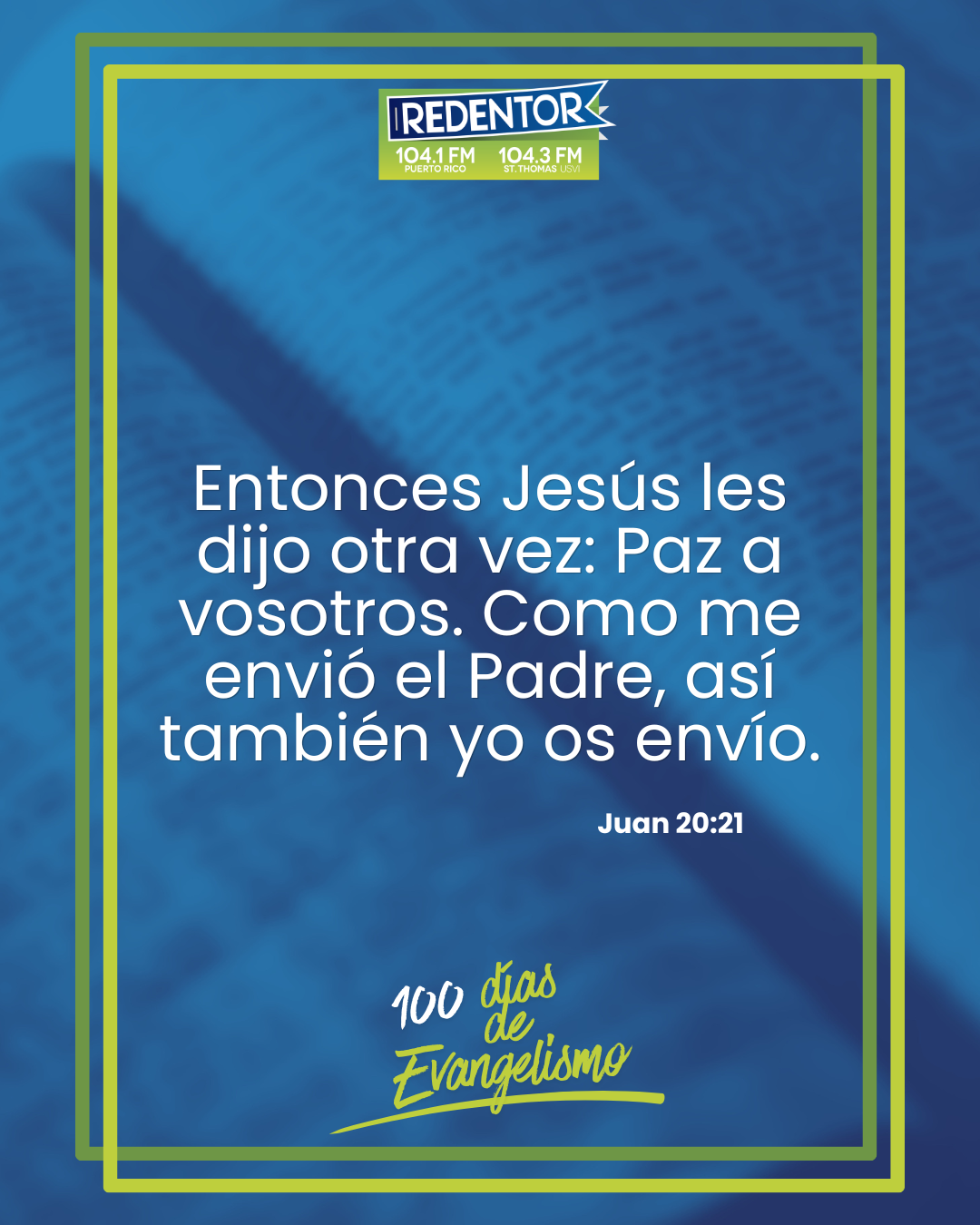 📖 Un vers&iacute;culo para compartir esperanza.
